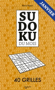 Pierre Ripert - Sudoku du mois - Janvier, 40 grilles.