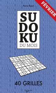 Pierre Ripert - Sudoku du mois - Février, 40 grilles.