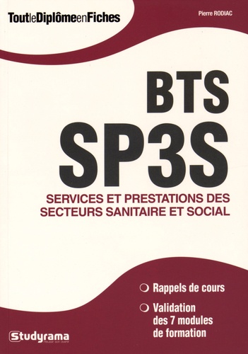 BTS SP3S Services et Prestations des Secteurs... de Pierre Rodiac - Grand  Format - Livre - Decitre