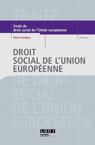 Droit social de l'Union européenne 2e édition