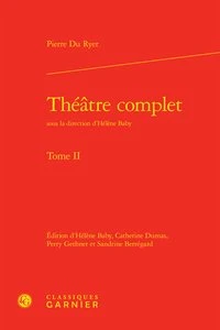 Théâtre complet