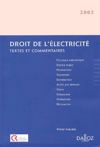 Droit de lélectricité - Textes et commentaires.pdf