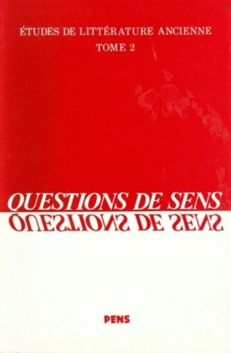 Pierre Salat - Questions de sens.