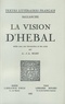 Pierre-Simon Ballanche - La vision d'Hébal.