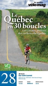 Pierre Sormany et Patrice Francoeur - 28. Bas-Saint-Laurent (Rivière-du-Loup) - Le Québec en 30 boucles, Parcours .28.