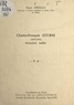 Pierre Speziali et Daniel Colladon - Charles-François Sturm (1808-1855) - Documents inédits. Conférence donnée au Palais de la découverte le 1er février 1964.