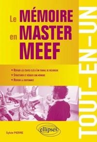 Le mémoire en master MEEF