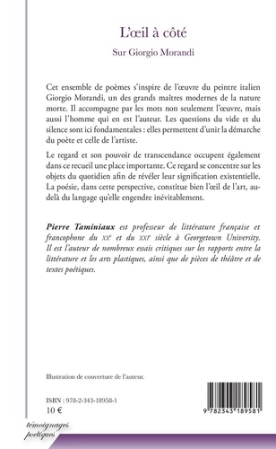 L'oeil à côté. Sur Giorgio Morandi