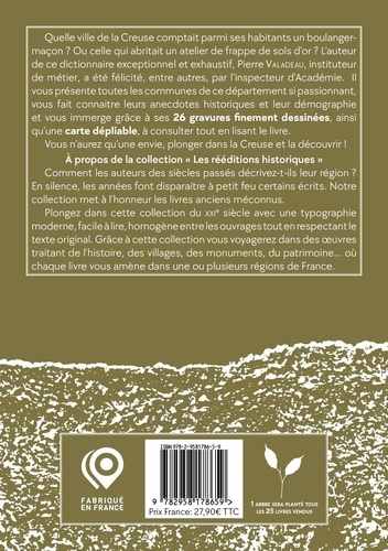 Nouveau dictionnaire historique, géographique & statistique illustré de la Creuse