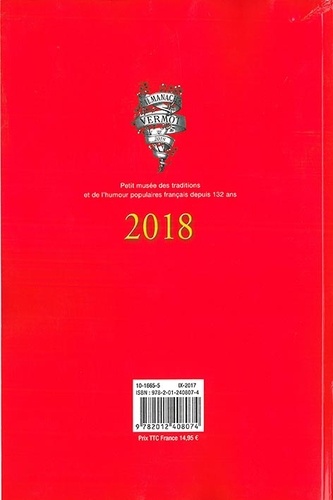 Almanach Vermot  Edition 2018
