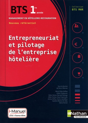 Pierre Villemain - Entrepreneuriat et pilotage de l'entreprise hotelière BTS MHR 1re année.