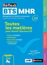 Management en hôtellerie-restauration BTS 1re et 2e année