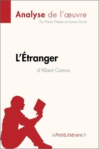 Pierre Weber - L'étranger d'Albert Camus - Fiche de lecture.