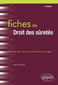 Pierre-Yves Ardoy - Fiches de droit des sûretés.