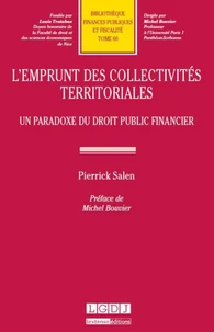 L'emprunt des collectivités territoriales