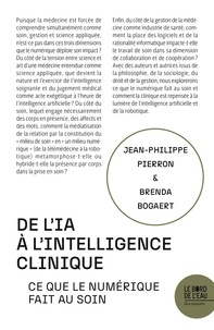  Pierron/bogaert - De l'ia a l'intelligence clinique - ce que le numerique fait au soin.