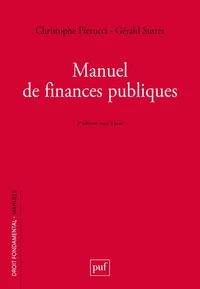 Manuel de finances publiques