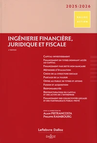 Ingénierie financière, juridique et fiscale