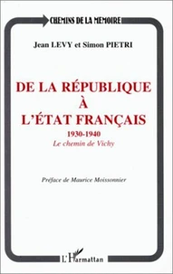 De la République à l'Etat français