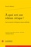 A quoi sert une édition critique ?. Lire les textes de la littérature romane médiévale