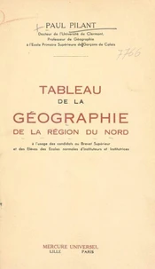 Tableau de la géographie de la région du Nord