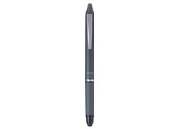 Frixion ball 07 clicker zone gris fonce - roller encre gel pointe moyenne