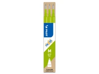 Lot de 3 recharges Frixion Ball - Pointe moyenne - Citron vert