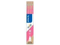 Lot de 3 recharges Frixion Ball - Pointe moyenne - Rose