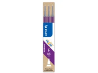 Lot de 3 recharges Frixion Point - Pointe synergy fine - Violet