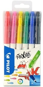 PILOT - Pochette de 6 feutres dessin Frixion Colors