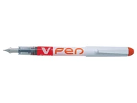 Stylo plume V-Pen - Plume moyenne - Orange