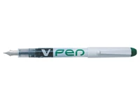 Stylo plume V-Pen - Plume moyenne - Vert