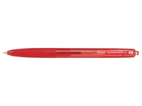 Super grip g stylo bille f rouge - pointe fine retractable