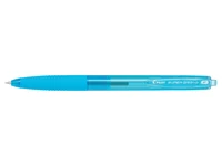 Super grip g stylo bille f turquoise - pointe fine retractable