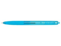 Super grip g stylo bille m turquoise - pointe moyenne retractable