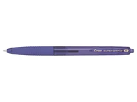 Super grip g stylo bille m violet - pointe moyenne retractable
