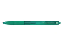 Super grip g stylo bille xl vert - pointe extra large retractable