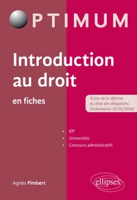 Introduction au droit en fiches