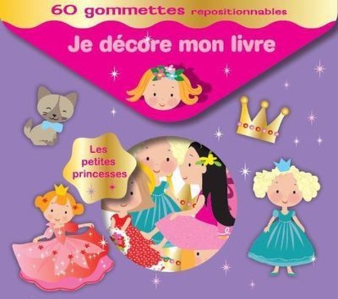  Pimchou - Les petites princesses - 60 gommettes repositionnables.