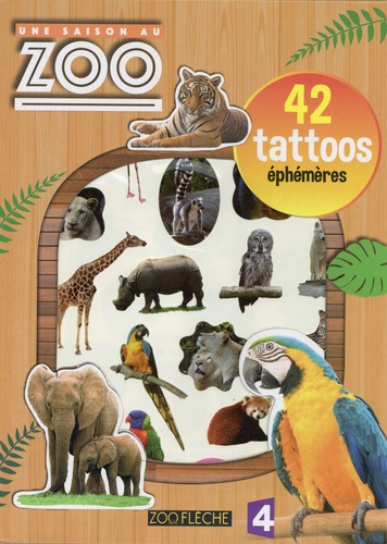 Une saison au zoo. 42 tattoos éphèmeres