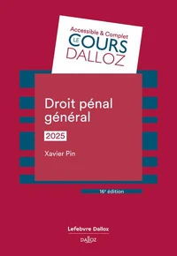 Droit pénal général