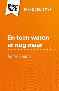 En toen waren er nog maar van Agatha Christie (Boekanalyse)