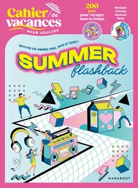 Cahier de vacances pour adultes Summer flashback