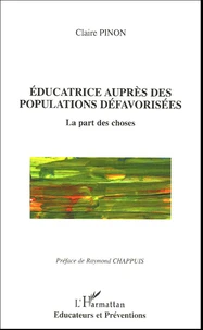Educatrice auprès des populations défavorisées