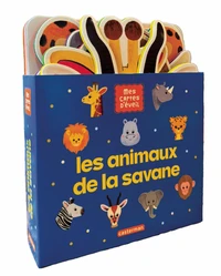 Mes cartes d'éveil - Les animaux de la savane
