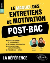 Le manuel des entretiens de motivation POST-BAC