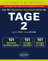 Les 101 questions incontournables du TAGE 2
