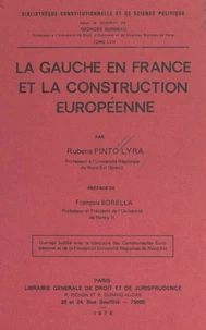 La gauche en France et la construction européenne