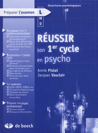 Réussir son 1er cycle en psycho
