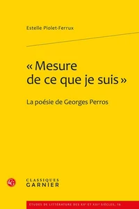 "Mesure de ce que je suis"